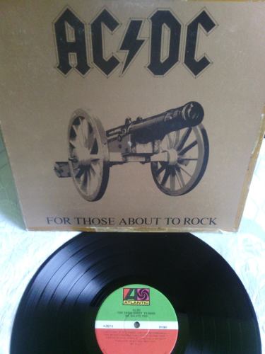 Ac&dc For Those About To Disco Acetato Vinil Lp