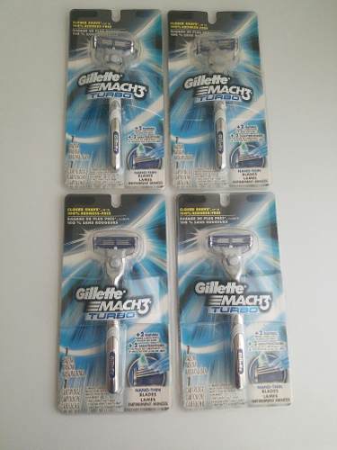 Afeitadora Gillette Mach 3 Turbo