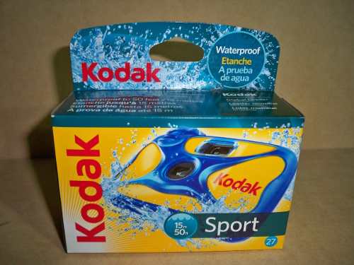 Camara Kodak Waterproof Desechable
