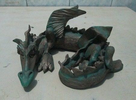 Dragon Pieza Unica Escultura