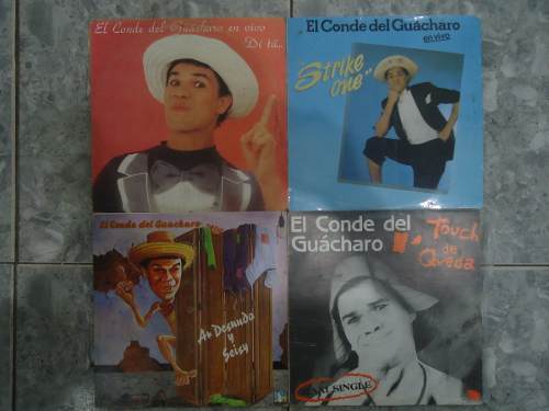 El Conde Del Guacharo Lp Colección Vinil Acetato