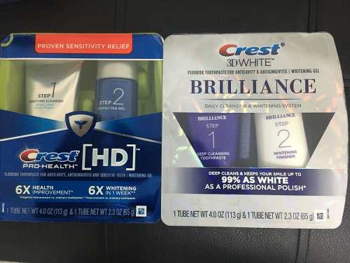Kits De Blanqueamiento Dental Crest Originales