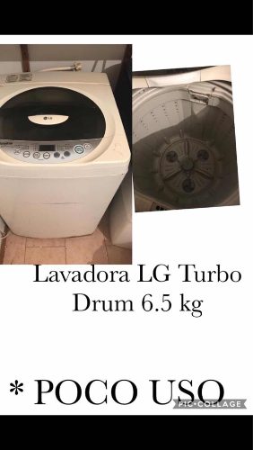 Lavadora Lg Turbo De 6.5