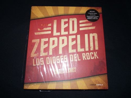 Led Zeppelin Los Dioses Del Rock Box Libro + Cd Entrevista