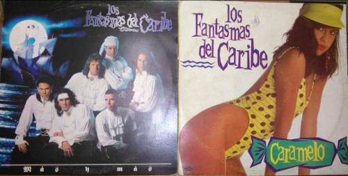 Lp Los Fantasmas Del Caribe Y Altamira Banda Show