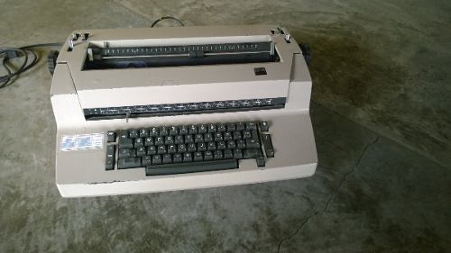 Maquina De Escribir Electrica Ibm