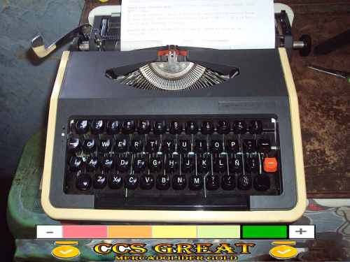 Maquina De Escribir Maritso. Antiguedad - Negociable