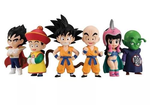 Muñecos Set Colección De 6 Figuras Dragon Ball Z Goku