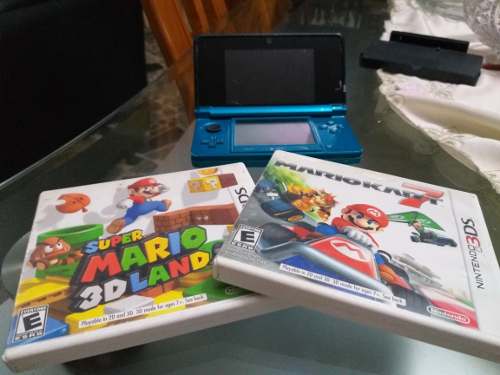 Nintendo 3ds Y Dos Juegos Originales