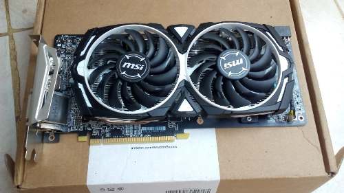 Tarjeta De Video Rx 580 De 8gb Gddr5 Nueva Msi Armor Ether