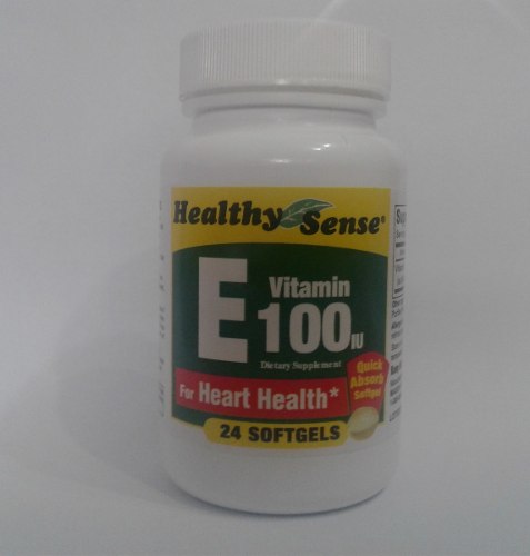 Vitamina E Healthy Sense 24 Capsulas