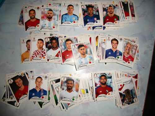 Barajitas Variadas De Album Panini Mundial Rusia 