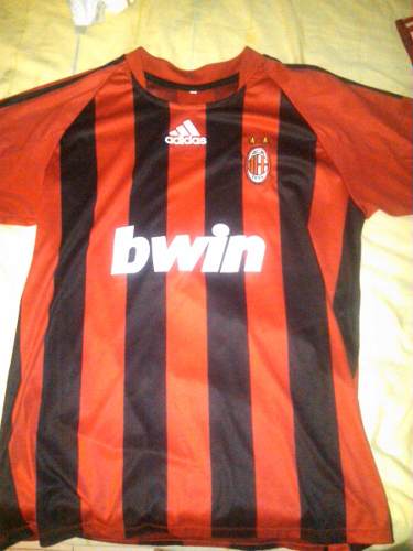 Camiseta Milan Fc Talla Xl adidas Bwin Colección