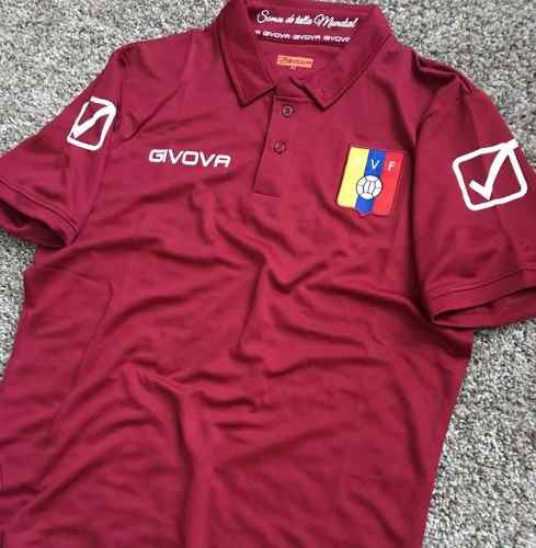 Camiseta Oficial Local  De La Vinotinto Givova Venezuela