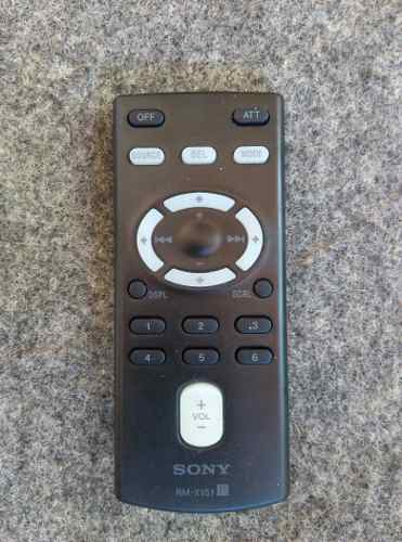 Control Sony Rm X151 Para Reproductor (5 Vrdes)