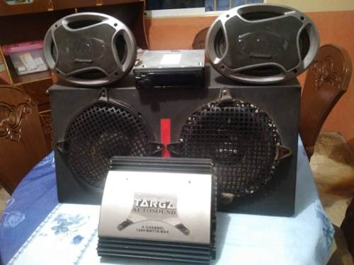 Equipo De Audio Para Carro Completo