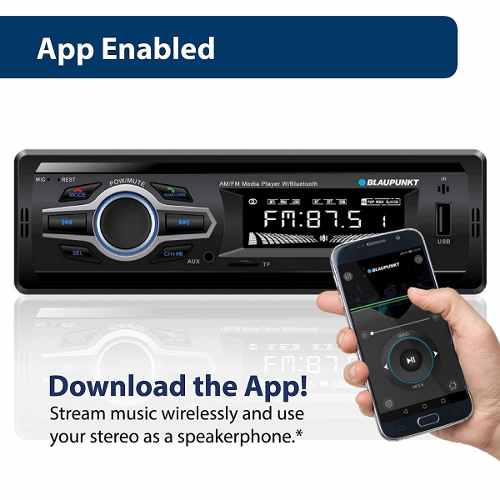 Reproductor De Carro Con Bluetooth Mp3 Usb Radio Control App