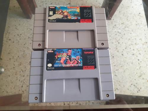 2 Juegos Nintendo Snes Vendo Los 2 Oigo Una Buena Oferta