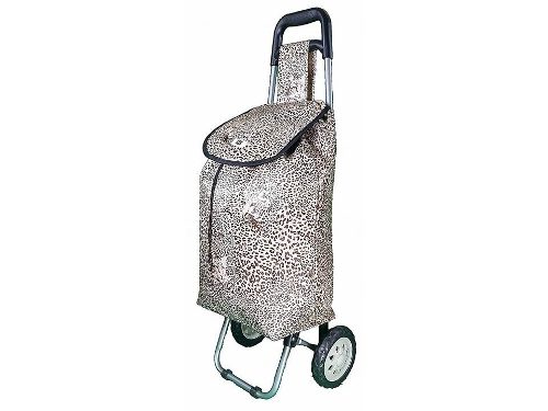 Carrito De Mercado Plegable Compras Animal Print Resistente