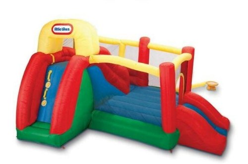 Castillo Inflable Marca Little Tikes Con Motor