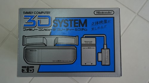 Nintendo Famicom 3d System 3d Glasses