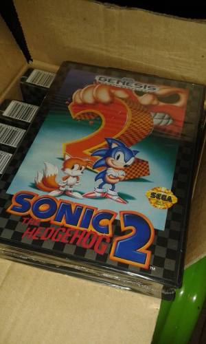 Sonic 2 Sega Genesis Sellado