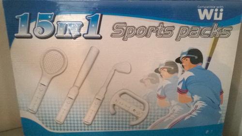 Accesorios Sports Packs Wii 15 In 1