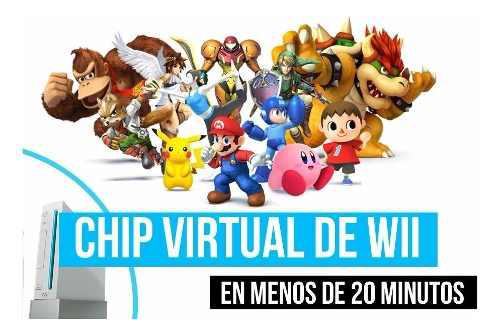 Chip Nintendo Wii 20 Min. + 4 Sorpresas