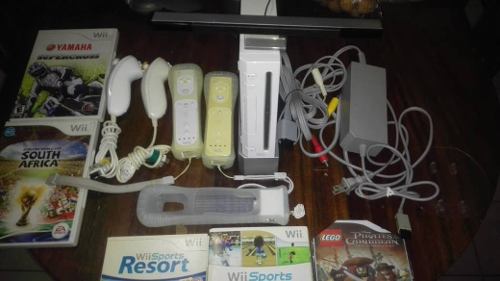 Consola Nintendo Wii Original Con Varios Juegos, Usada