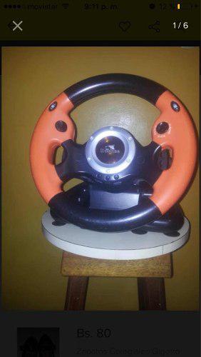 Control Con Volante Marca Huskee