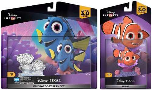 Figuras Disney 3.0 Buscando A Dory + Nemo Play Set Nuevo.