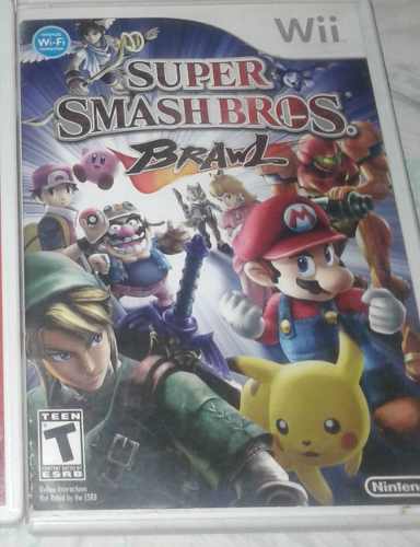 Juego De Super Smash Bros Brawl Wii