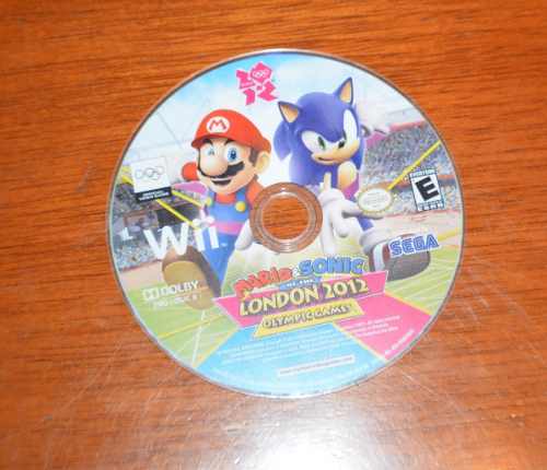 Juego De Wii Mario Y Sonic London 