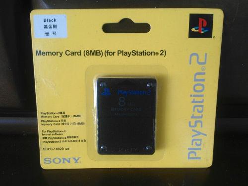 Memory Card (8mb) Para Ps2.