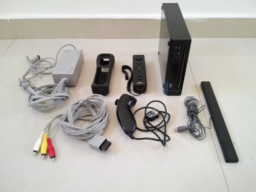 Nintendo Wii Con Su Control Y Cables