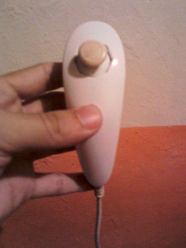 Nintendo Wii Nunchuck De Wii Color Blanco