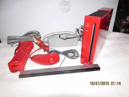 Nintendo Wii Rojo (negociable)