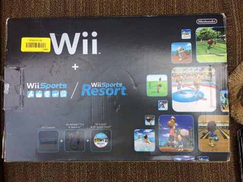 Nintendo Wii Sport Resort Negro + Accesorios + Juegos