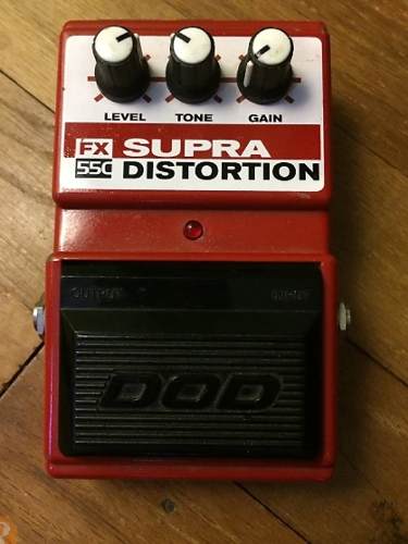 Pedal Dod Supra Distortion Fx 550
