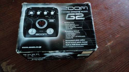 Pedalera De Efectos Zoom G2