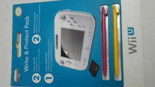 Protector De Pantalla Y Lapiz Para Wiiu