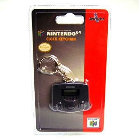 Reloj Llavero Con Forma De Nintendo 64