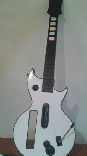Simulador De Guitarra Para Nintendo Wii- Blanca Usada