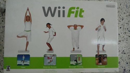 Tabla Wii Fit Con Juego Deportivo Original, Nueva En Su Caja