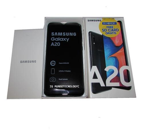 A20 Samsung Galaxy 3gb Ram/ 32gb Rom + Microsd 32gb