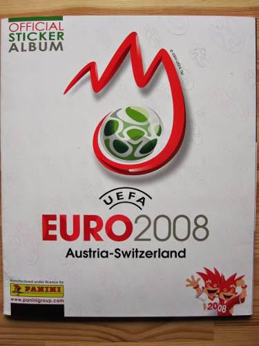 Album Panini Euro 2008 Incompleto.