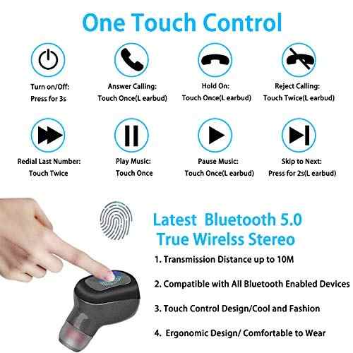 Audio Video Auricular Bluetooth Actualizado 5.0 True Amz