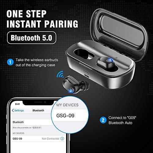 Audio Video Auricular Inalambrico Gusgu Bluetooth 5.0 Amz