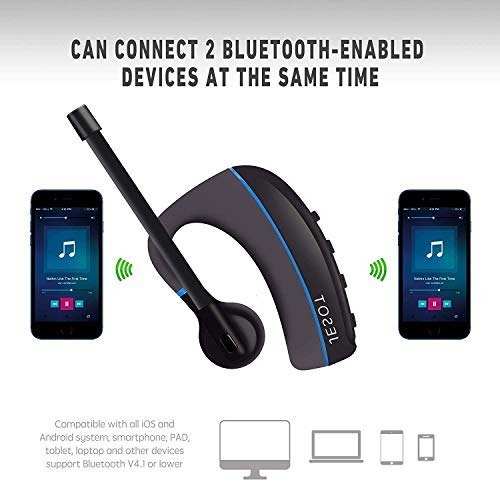 Audio Video Jesot Auricular Bluetooth V4.1 Microfono Amz