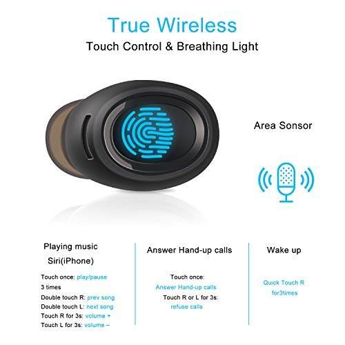 Audio Video Verdadero Auricular Inalambrico Bluetooth Amz